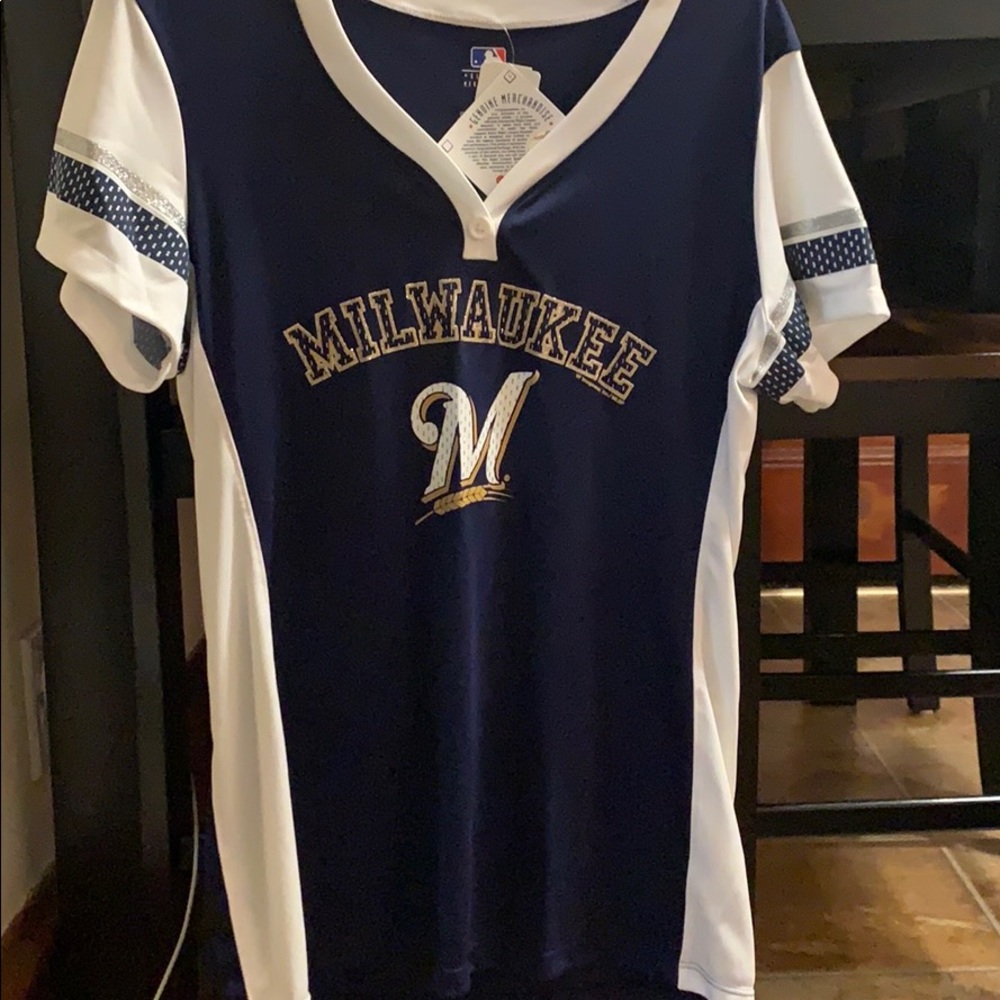 Milwaukee Brewers Short Sleeve Tee NWT